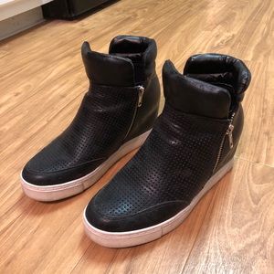 Steve Madden lifted high top sneakers